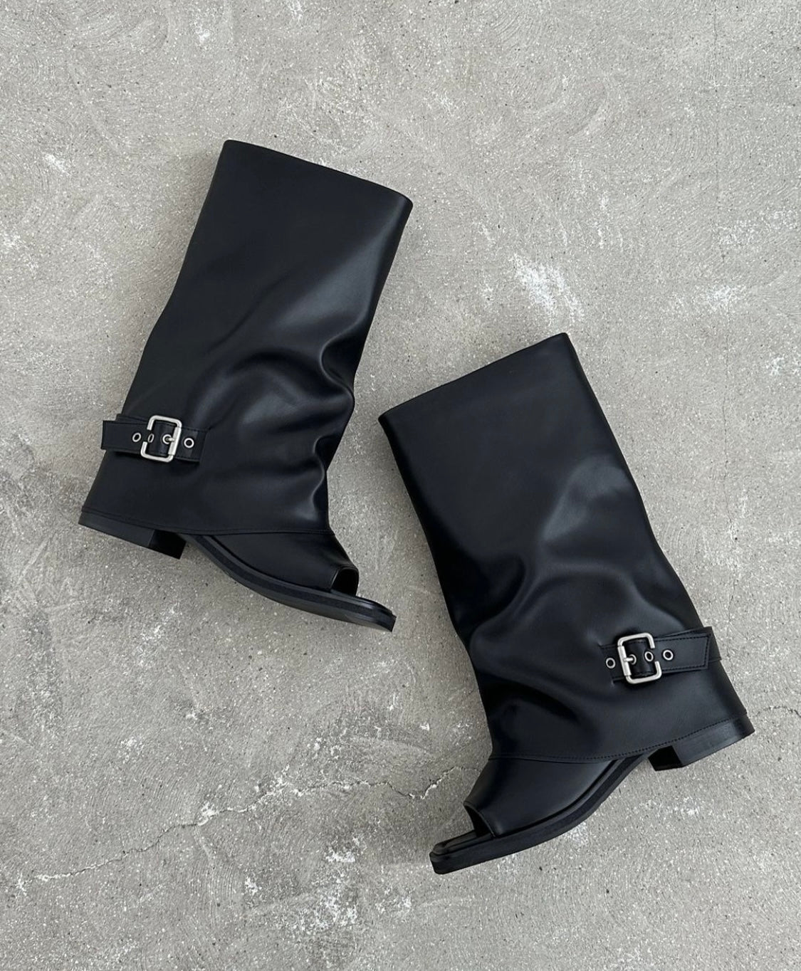 Azalea Mate Foldover Knee Boots