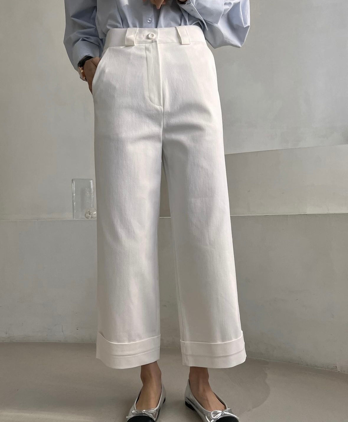 Perfect Cotton Span Pants