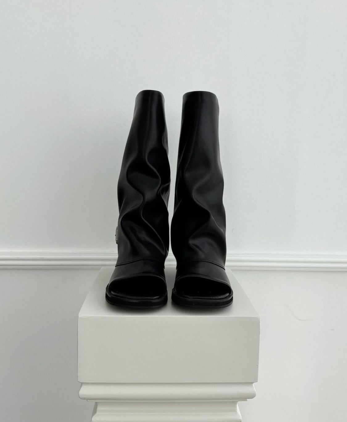 Azalea Mate Foldover Knee Boots