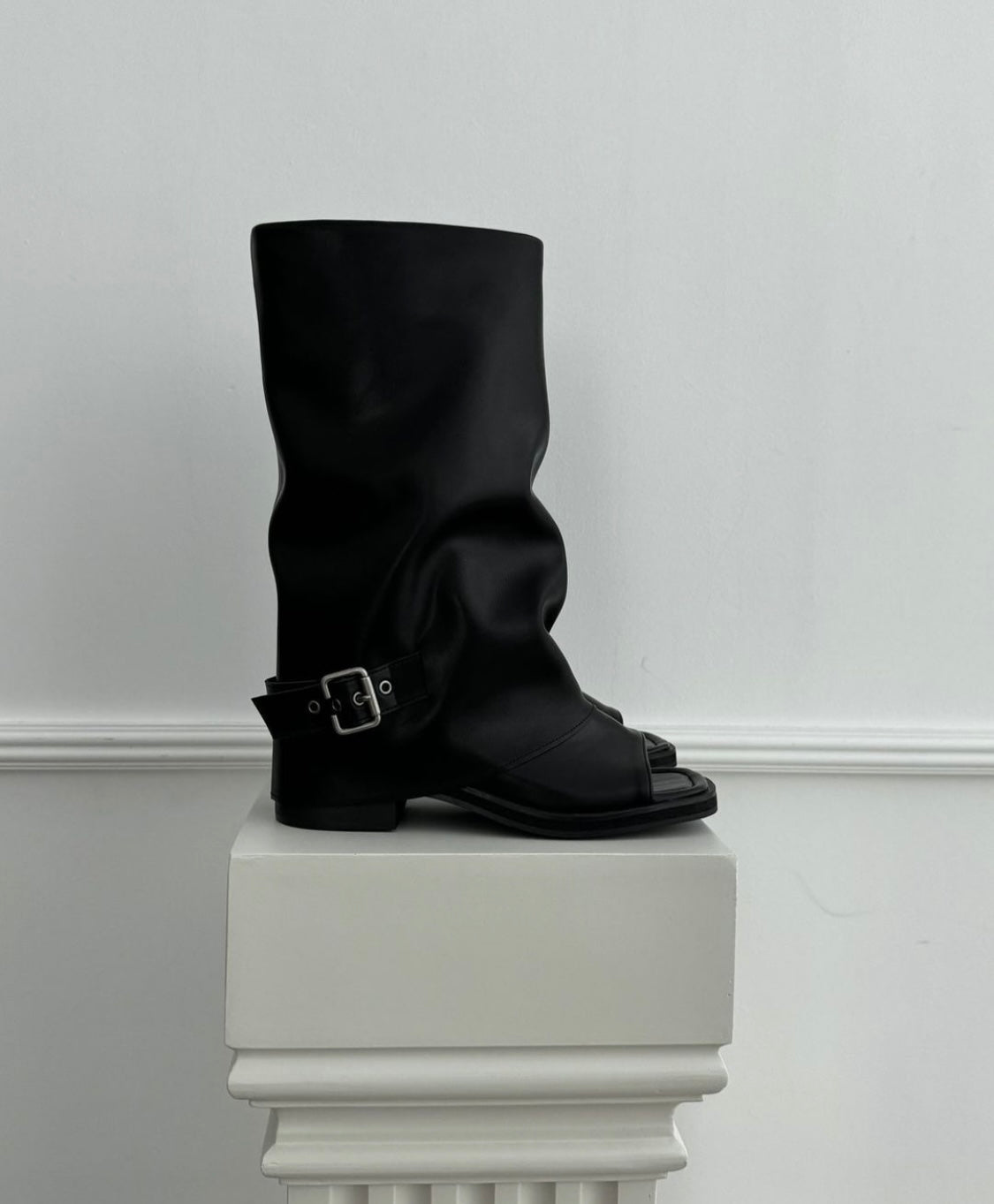 Azalea Mate Foldover Knee Boots
