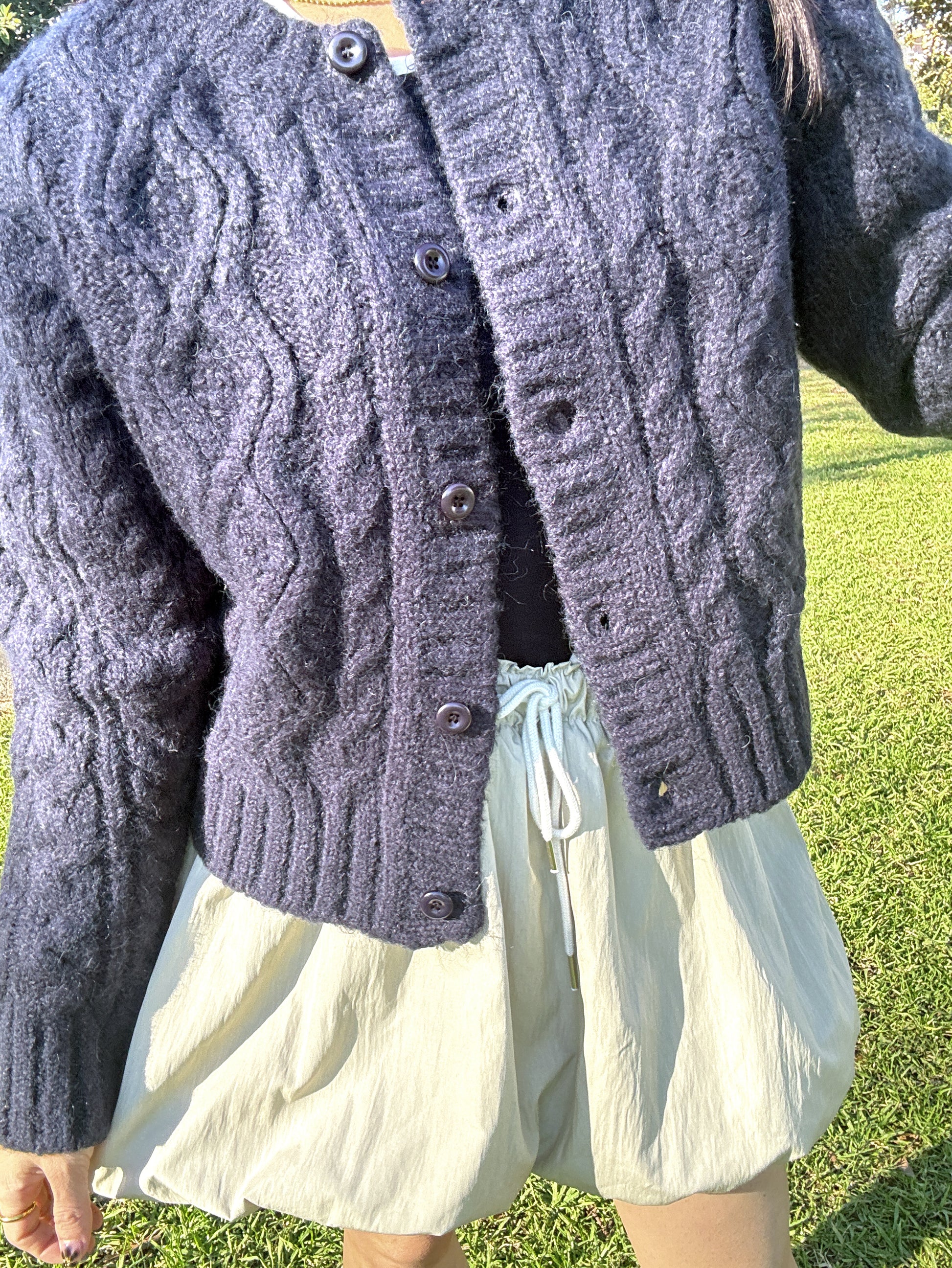 Bichon Cash Wool Cardigan