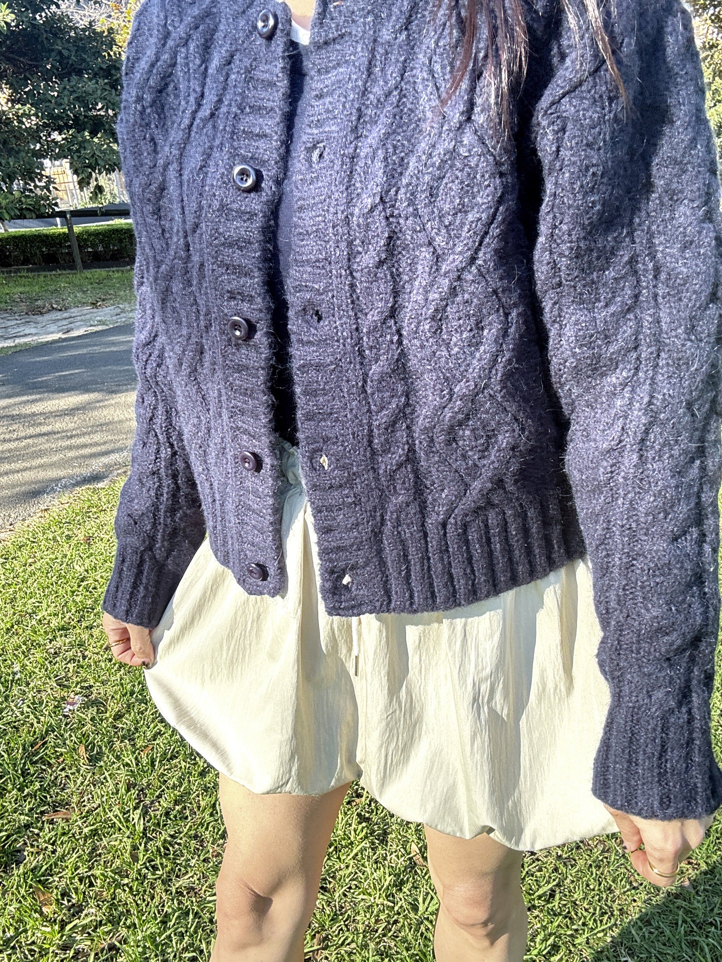 Bichon Cash Wool Cardigan