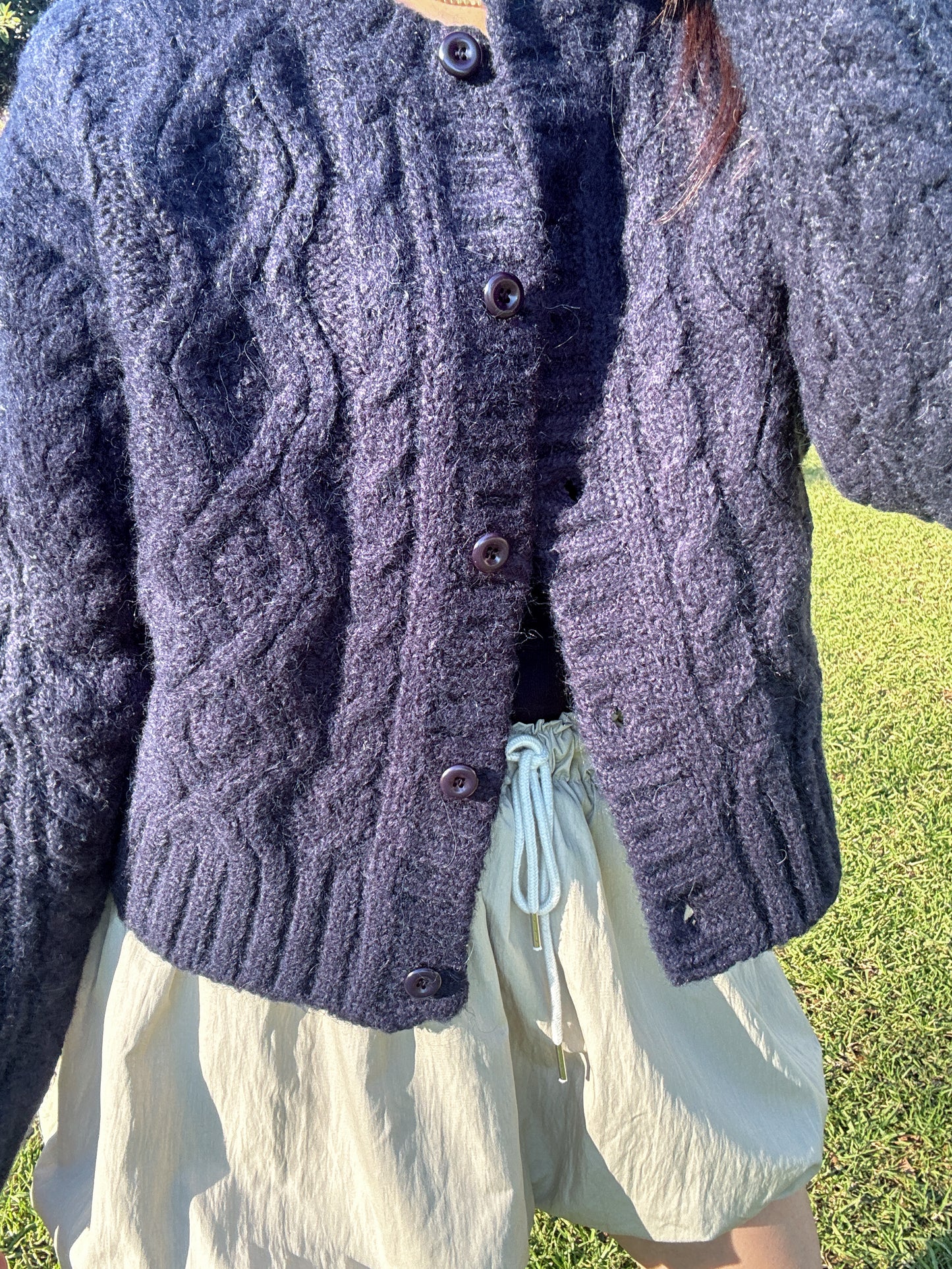 Bichon Cash Wool Cardigan